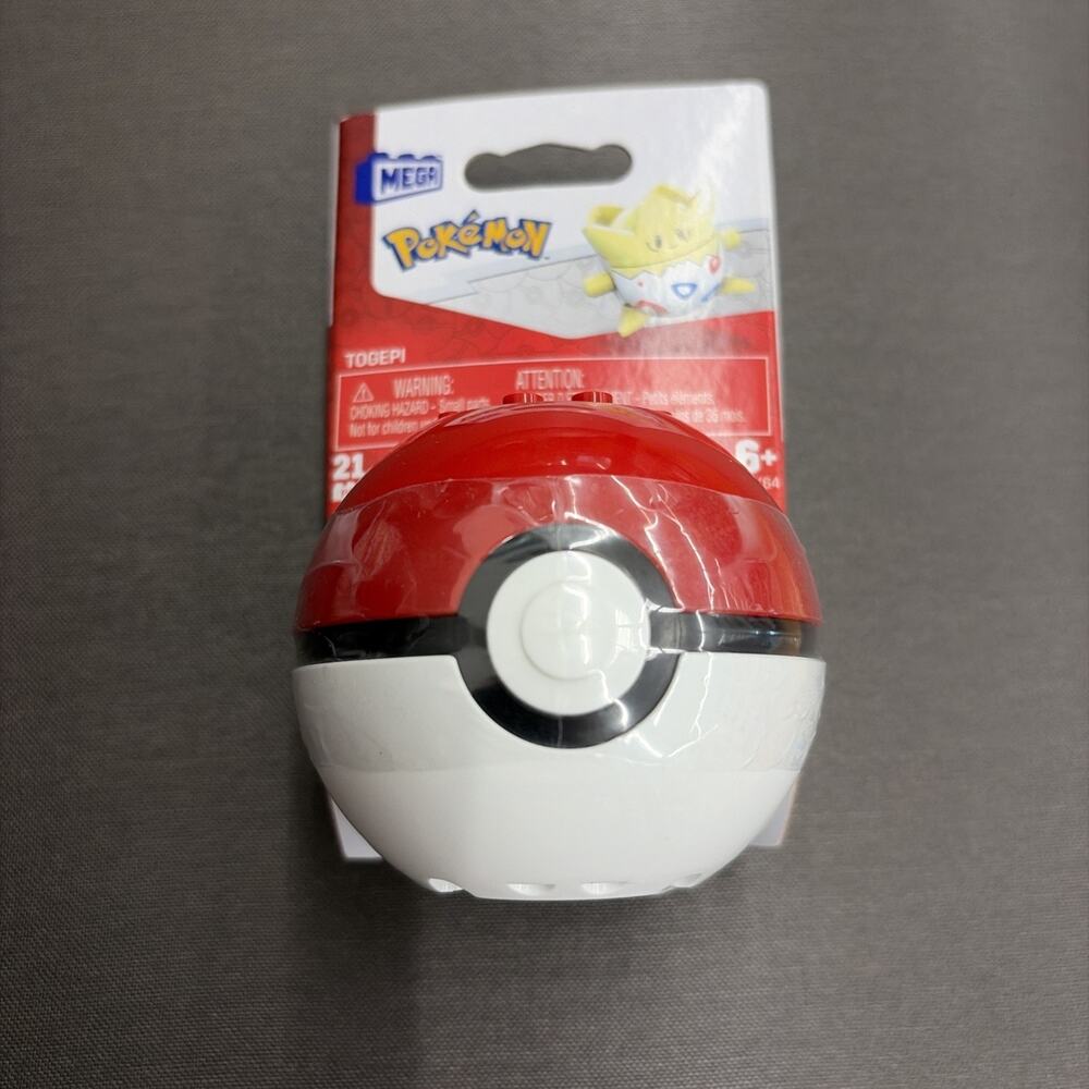 MEGA Pokemon TOGEPI Pokeball 21 Pieces Building Block Set Ages 6+ Toy Blocks